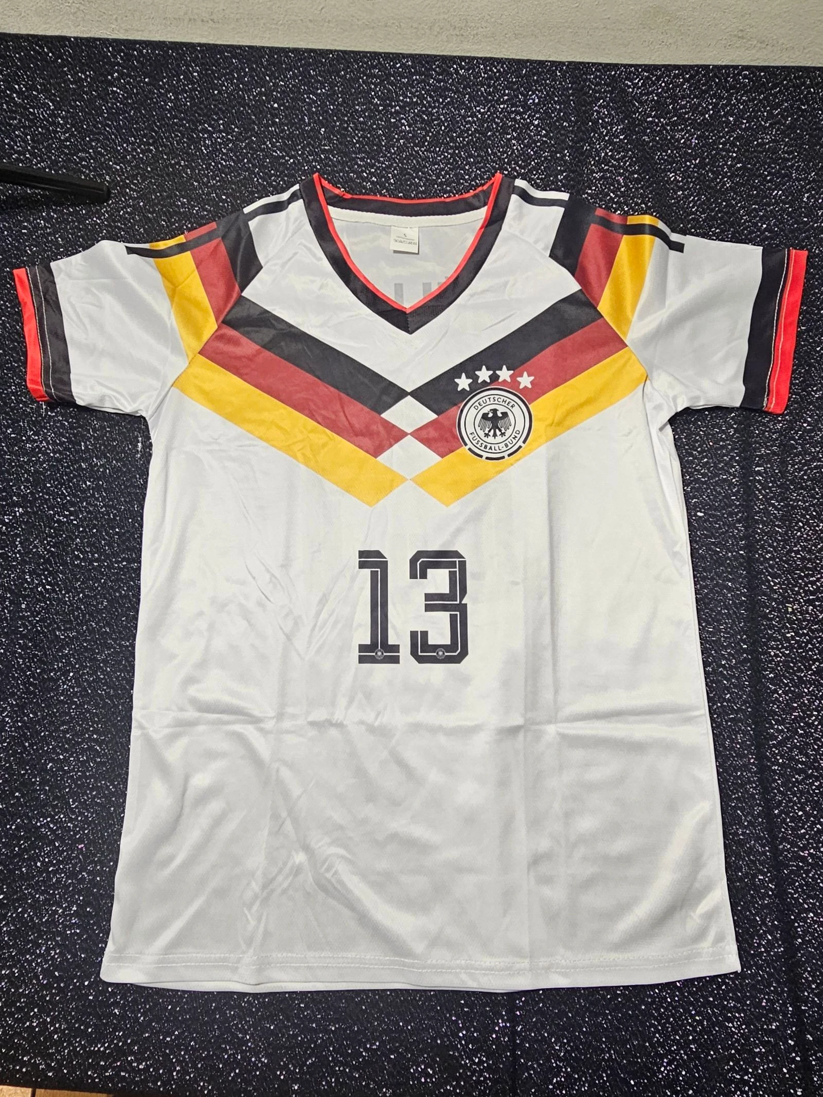 Maillot style équipe d'Allemagne Müller 13 non officiel